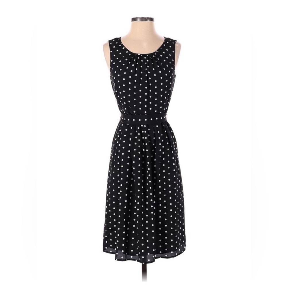 Talbots polka dot dress